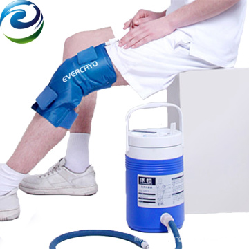 Blue Color Hospital Use Watertight Knee Pain Relief Cold Therapy Device